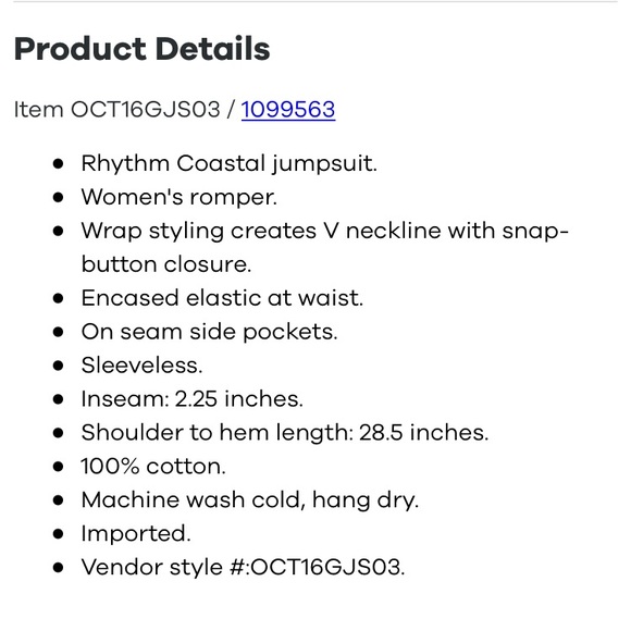 Rhythm Coastal Jumpsuit - Picture 7 of 7